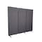 Luxor RECLAIM Acoustic Room Dividers - Expansion Panel in Slate Gray RCLM2466ZSG - alternate 3
